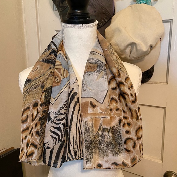 Unbranded Vintage Safari Scarf - Picture 4 of 14